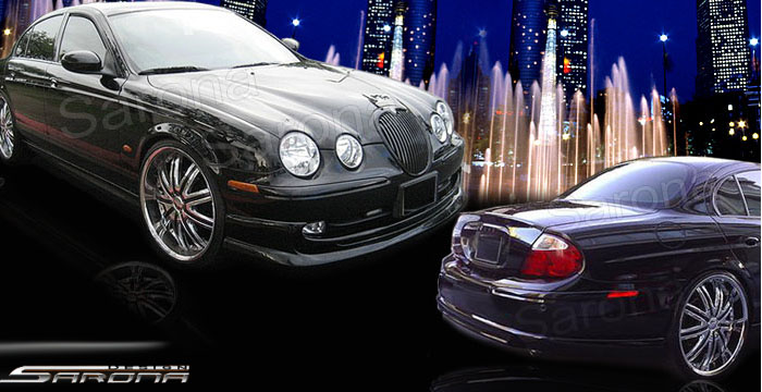 Custom Jaguar S Type  Sedan Body Kit (2000 - 2004) - $1090.00 (Manufacturer Sarona, Part #JG-006-KT)